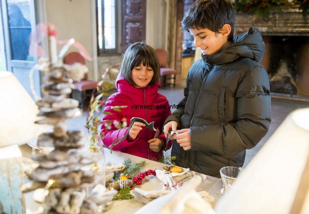 Aspettando il Natale nei Beni del FAI a Varese e provincia Bambini a Villa Della Porta Bozzolo