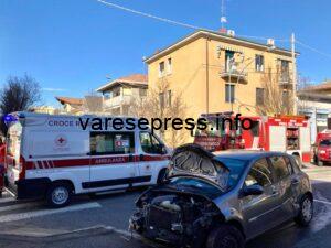 Busto Arsizio incidente Corso Italia