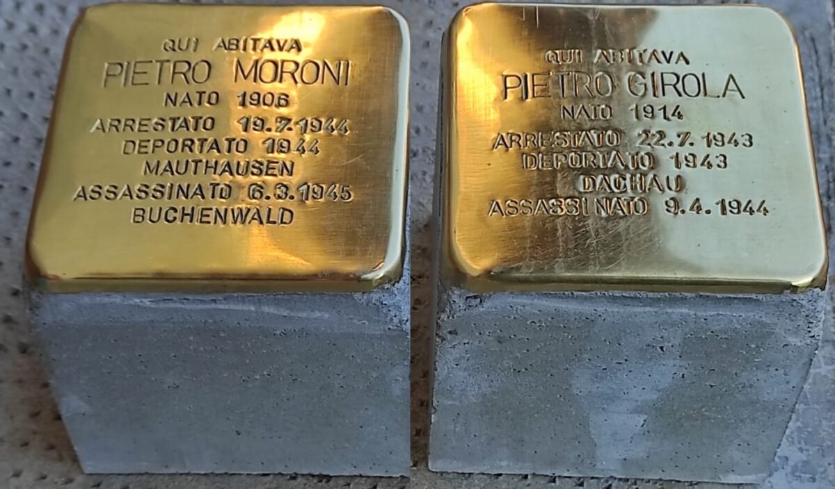 Solbiate Olona pietre inciampo
