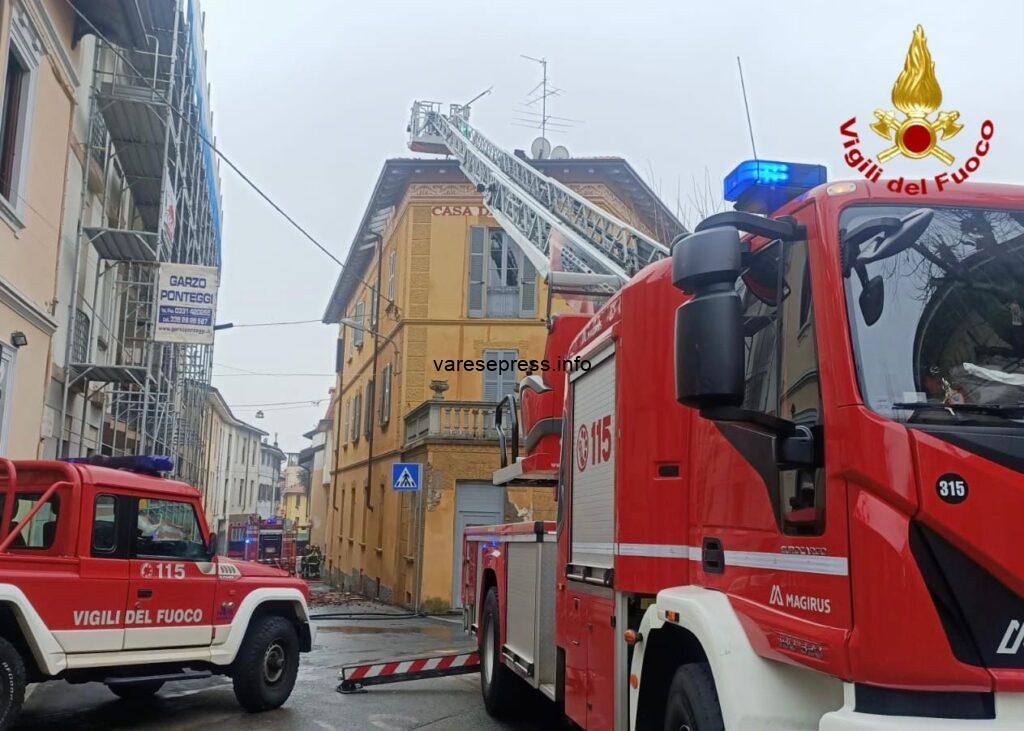 tradate vigili fuoco