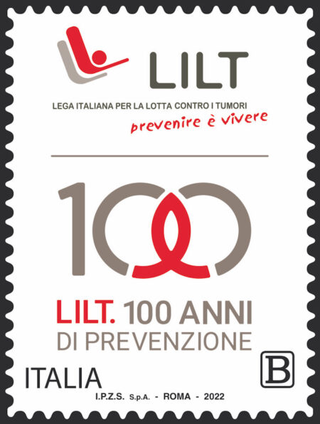 francobollo LILT centenario