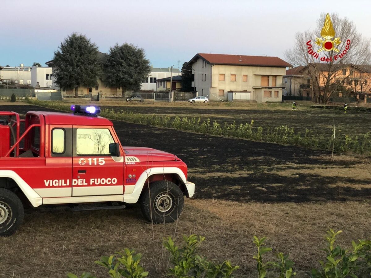 tradate vigili del fuoco incendi