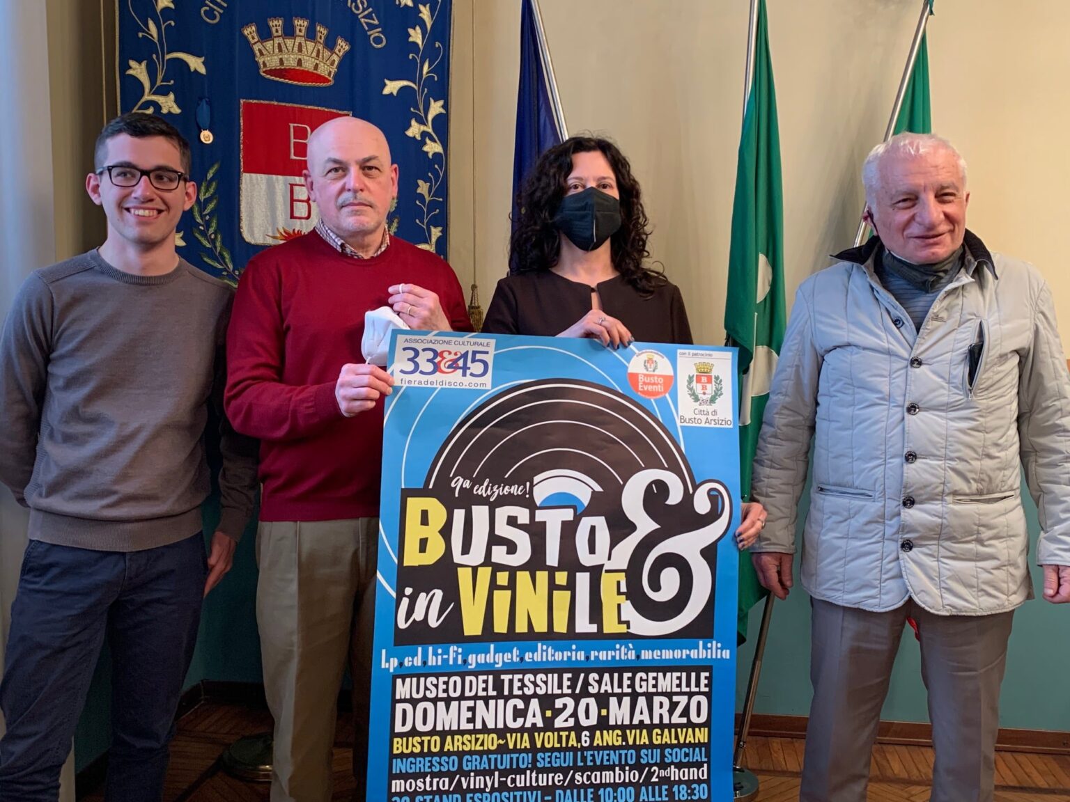 Busto in vinile