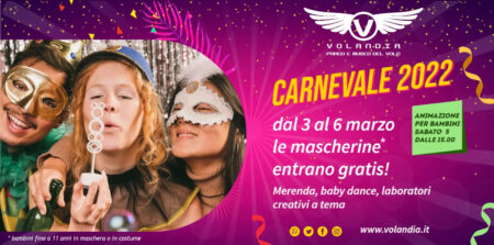 Carnevale 2022 a Volandia