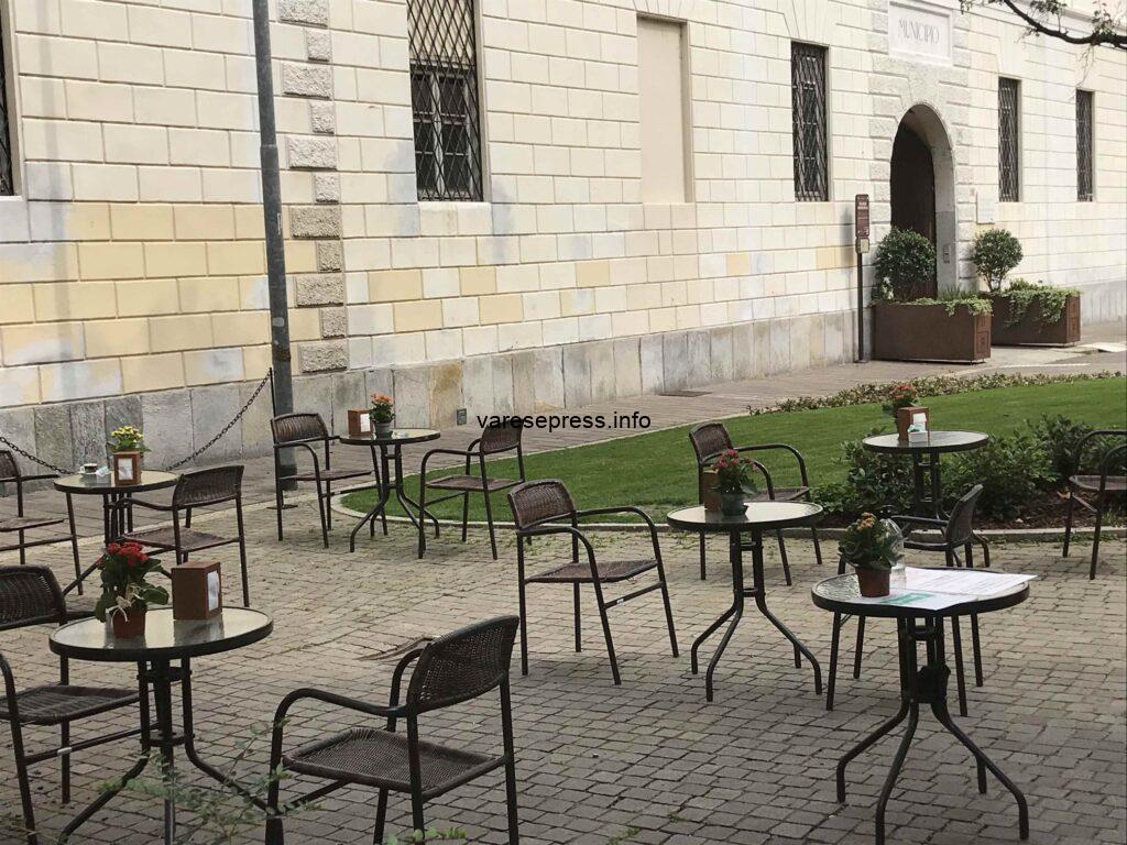 A Busto si proroga a fine aprile la gratuità per l’occupazione suolo pubblico busto tavolini commercio