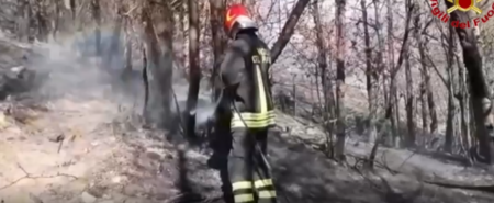 Incendi in Lombardia