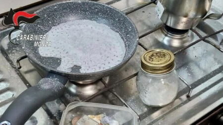 Cucinare la ketamina a Seregno