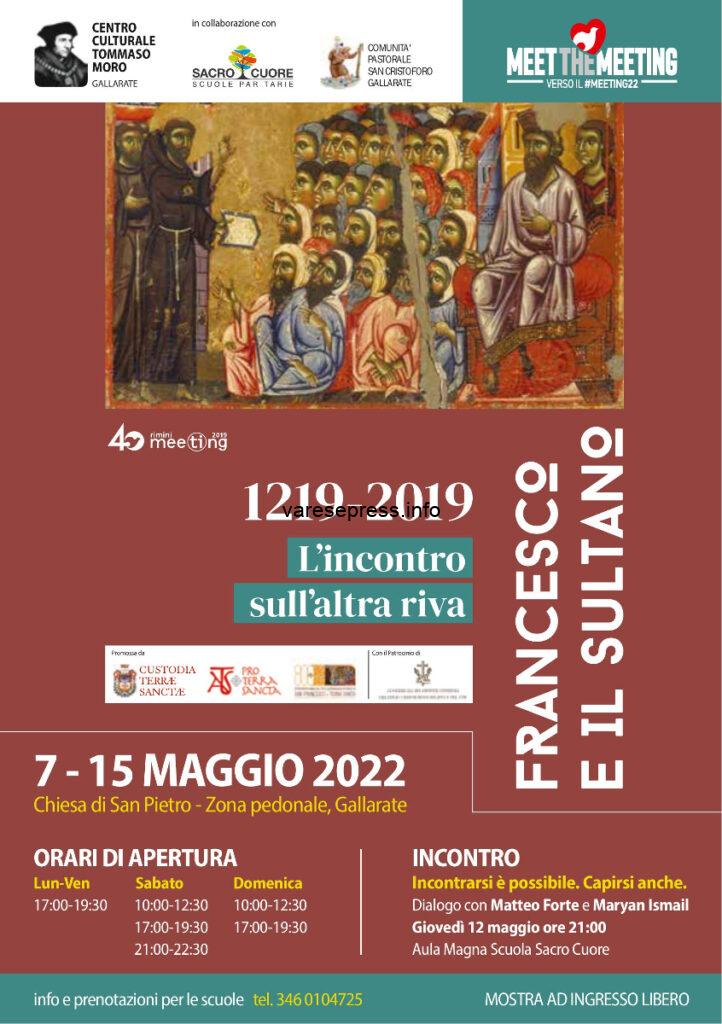 Mostra San Francesco e il Sultano a Gallarate