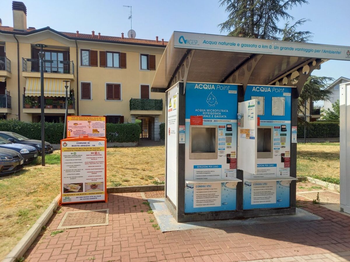 Busto Arsizio raccolta olio esausto