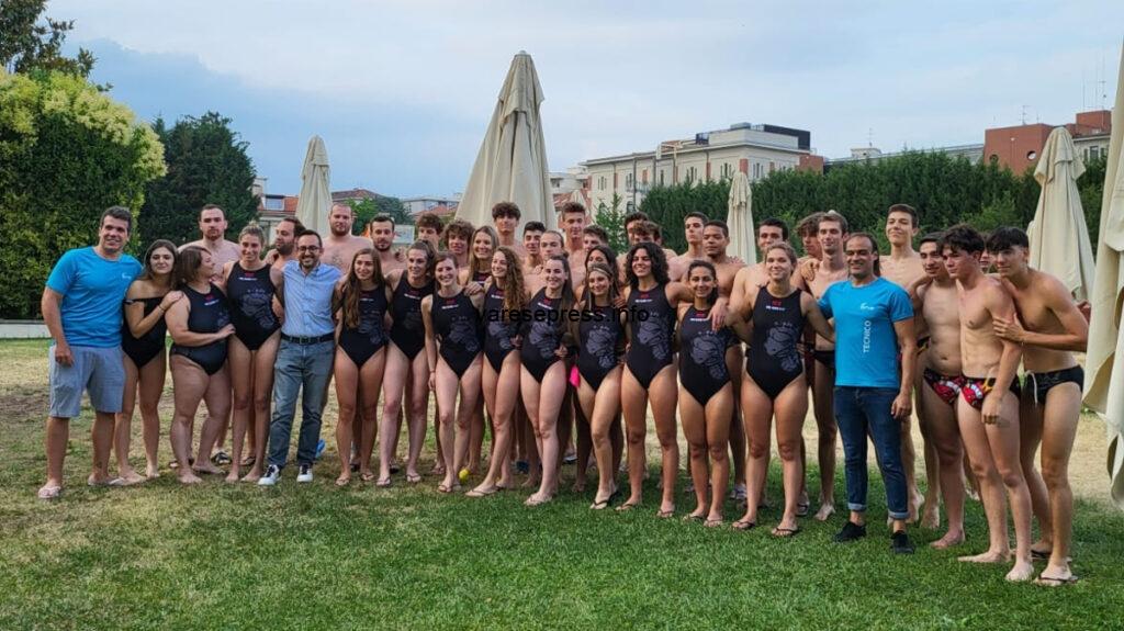 Festa di promozione per la pallanuoto bustese