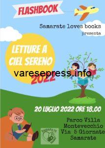 Samarate Loves Books chiude gli eventi estivi con due appuntamenti