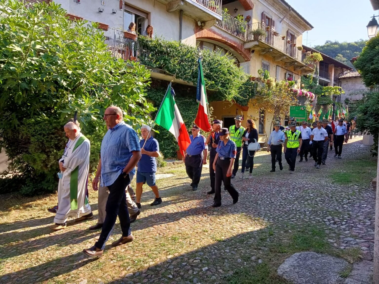 Il Campo dei Fiori, punto di ritrovo degli Alpini