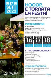 Hooop…è tornata la festa a Villadosia