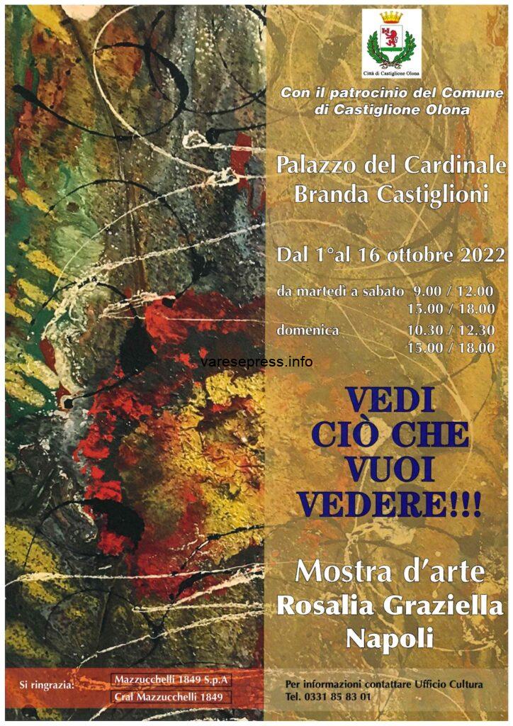 A Castiglione Olona "Vedi ciò che Vuoi Vedere" di Rosalia Graziella Napoli