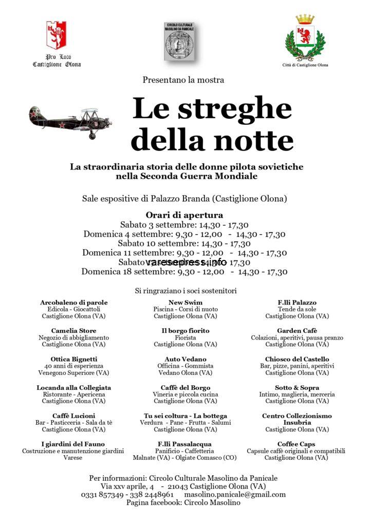 “LE STREGHE DELLA NOTTE” per scoprire la 2ª Guerra Mondiale LE STREGHE DELLA NOTTE