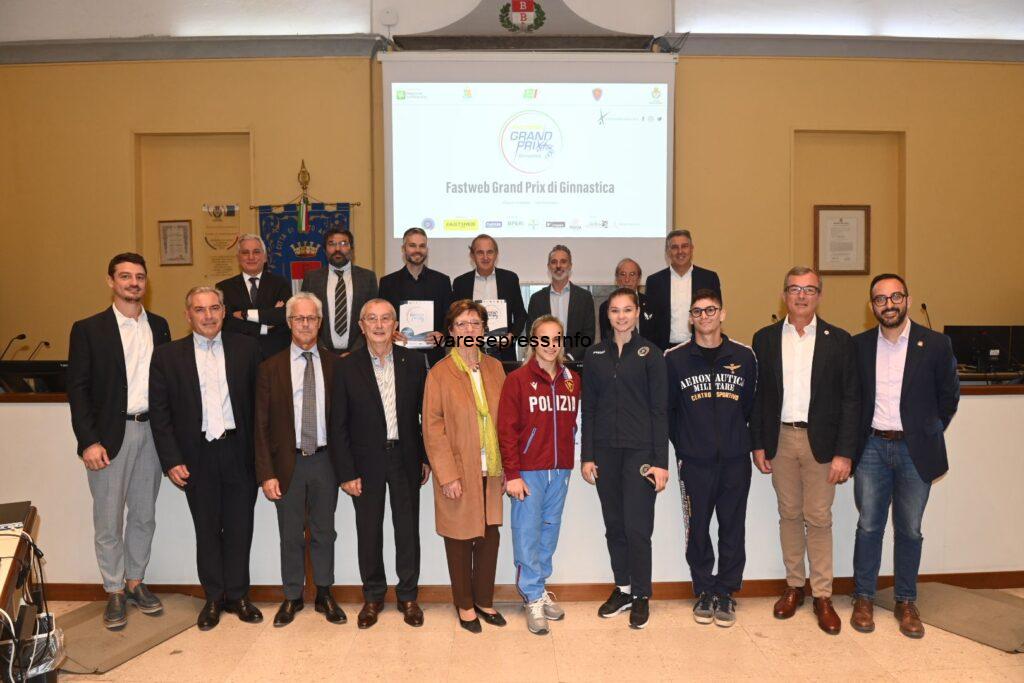 Presentato a Busto Arsizio il Fastweb Grand Prix di Ginnastica 2022