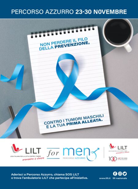 LILT for MEN, una settimana di prevenzione dei tumori maschili