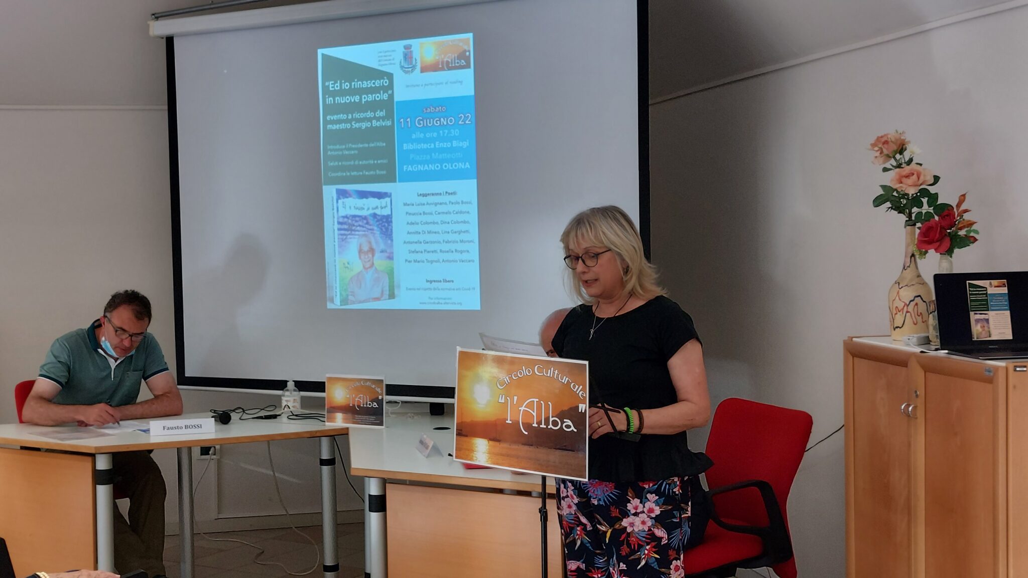 A Fagnano la poesia "Invisibile e misterioso" di Rosella Rogora