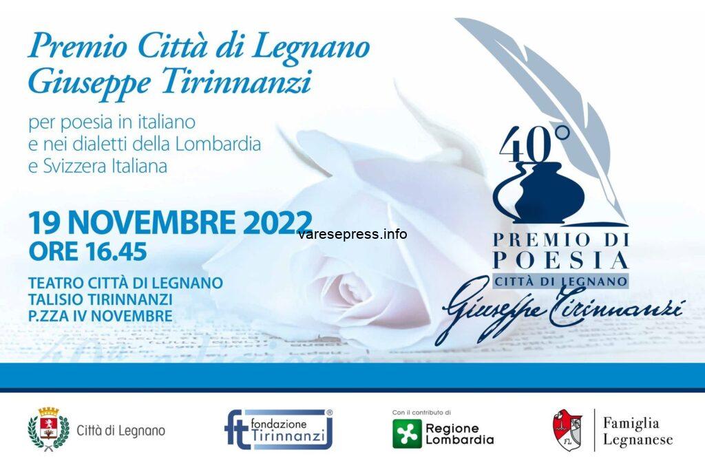 Legnano si prepara alla 40ma edizione del Premio Tirinnanzi