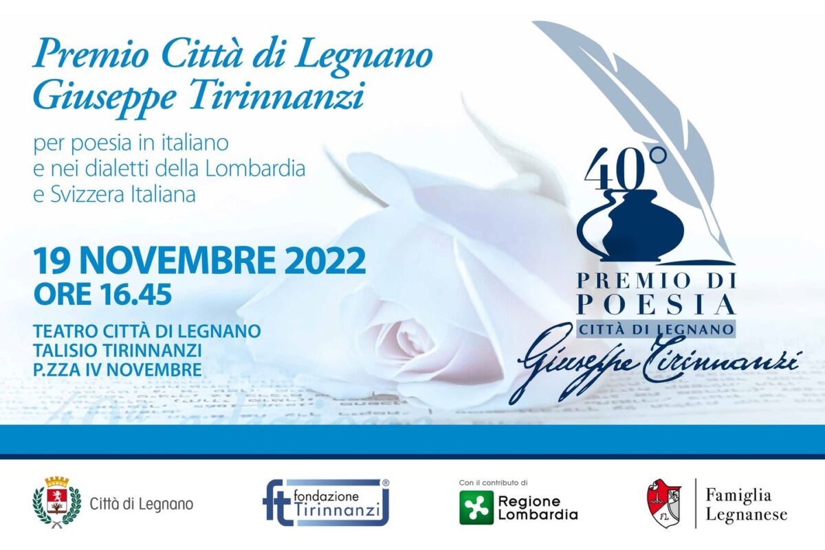 Legnano si prepara alla 40ma edizione del Premio Tirinnanzi