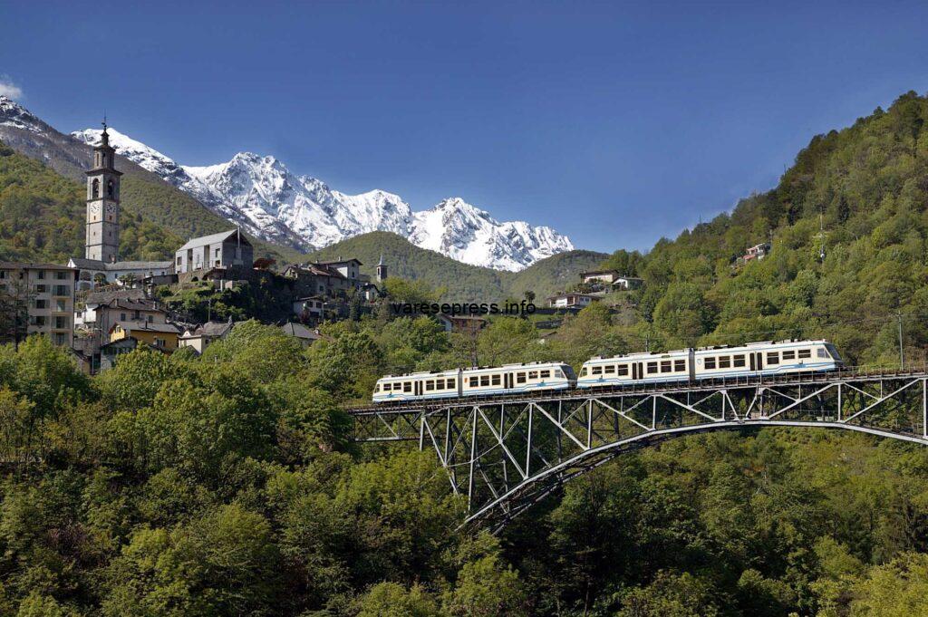 Maltempo, colpita la Ferrovia Vigezzina-Centovalli