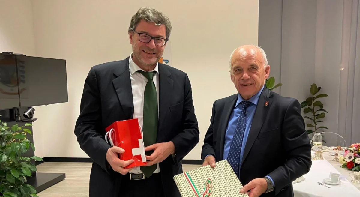 Incontro Giorgetti - Maurer a Varese su black list e accordo frontalieri
