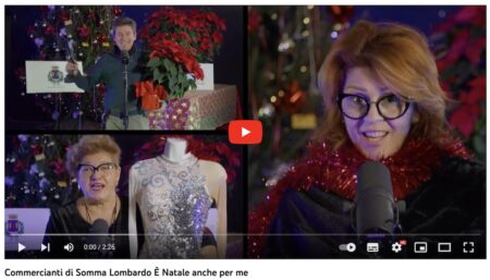 Una canzone per Natale è il regalo dei Commercianti di Somma Lombardo