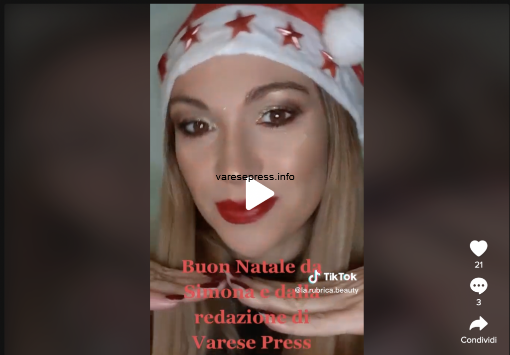 Tre make up di Simona Piola per un felice Natale