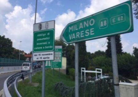 Ennesimo incidente questa mattina sulla A8 Milano-Varese
