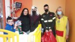 Befana coi Vigili del Fuoco all'ospedale Del Ponte