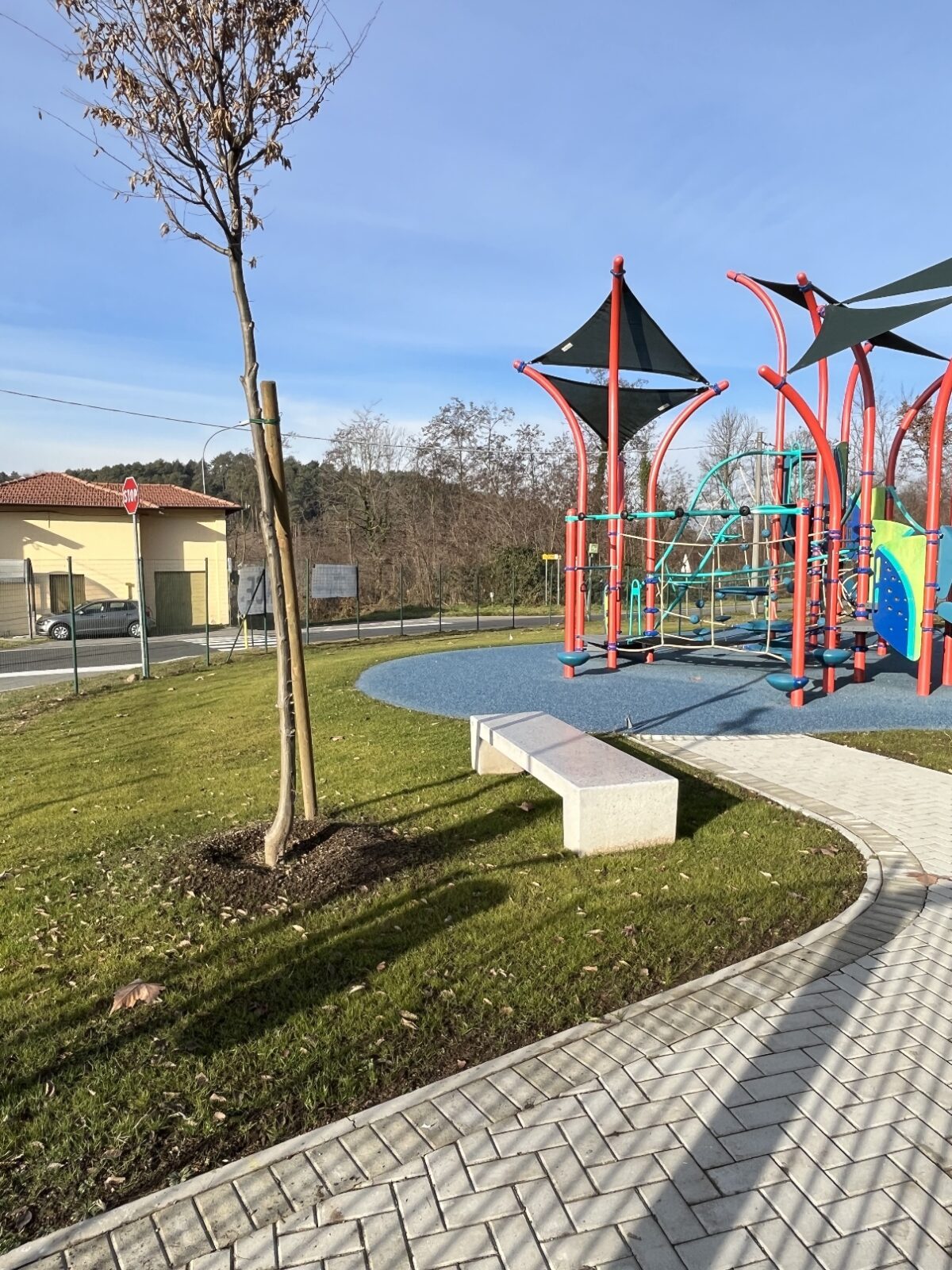 Casale Litta, parco inclusivo terminato e ancora chiuso al pubblico