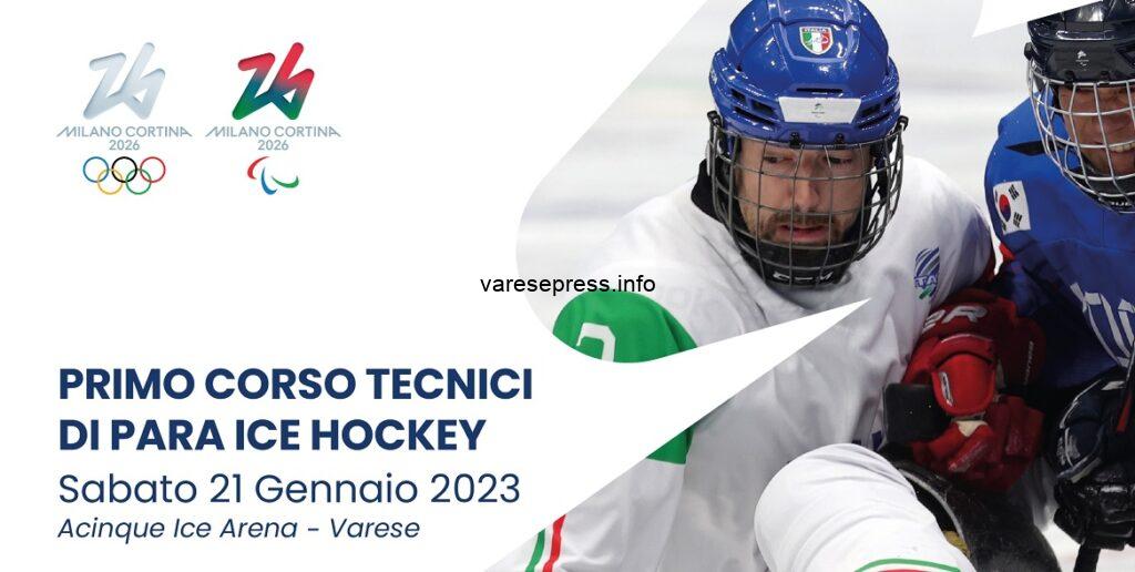 Varese, al Palaghiaccio il 1° appuntamento di Adaptive Winter Sport