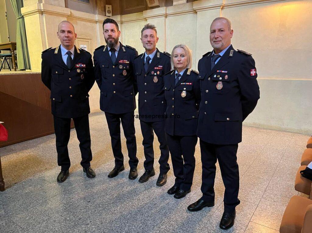 Trecate, cinque membri della Polizia Locale premiati in Regione