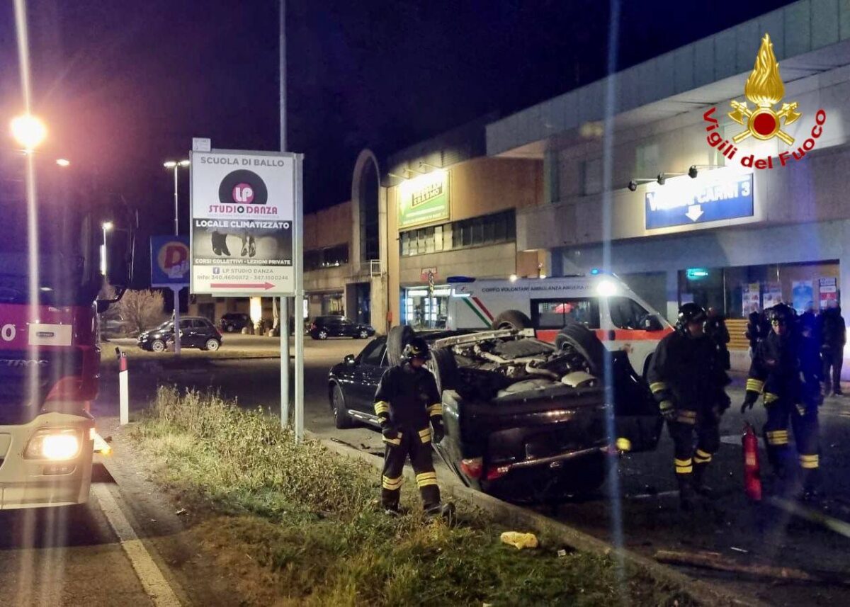 Vergiate, incidente sul Sempione