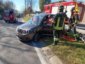 Varese incidente stradale 