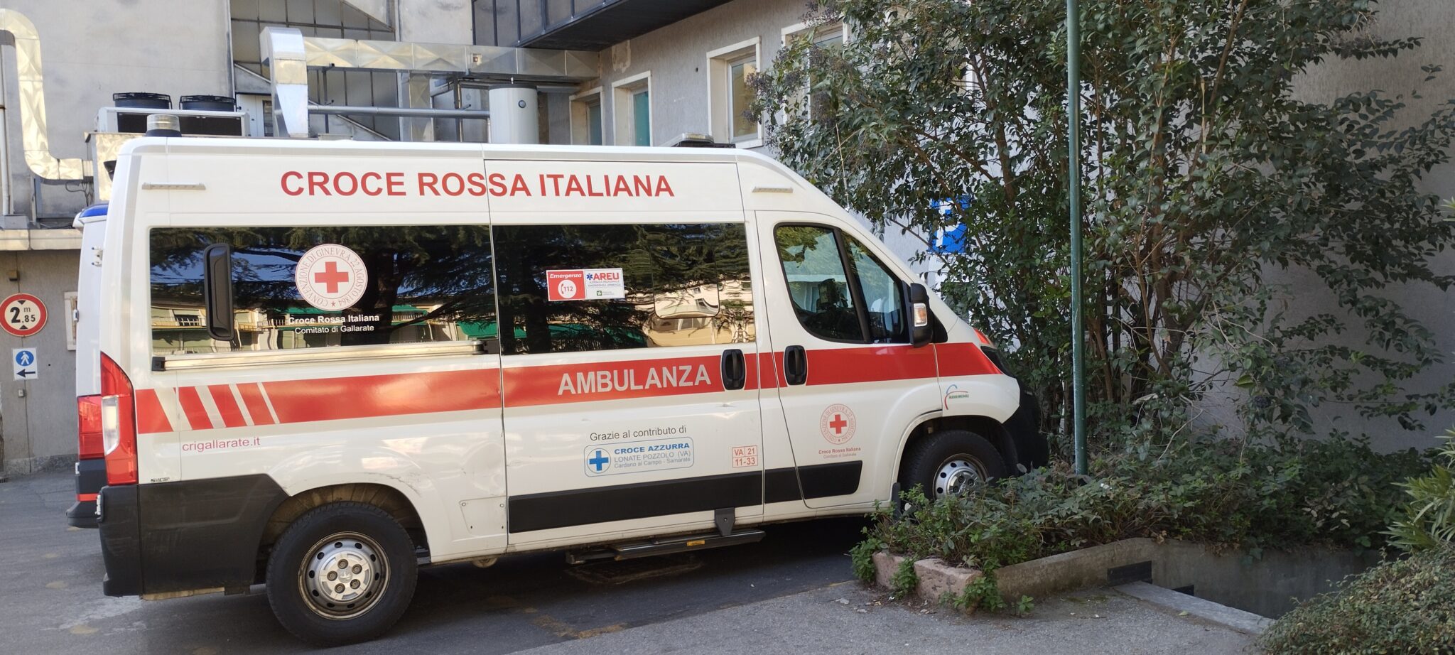 Varese, incidente