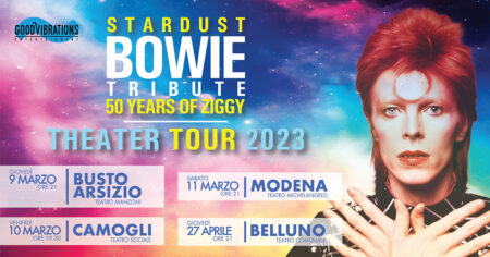 A Busto arrivano gli Stardust – Bowie Tribute con “50 years of Ziggy”
