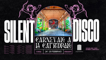 Il Carnevale alla Cattedrale di Somma Lombardo con la Silent Disco.
