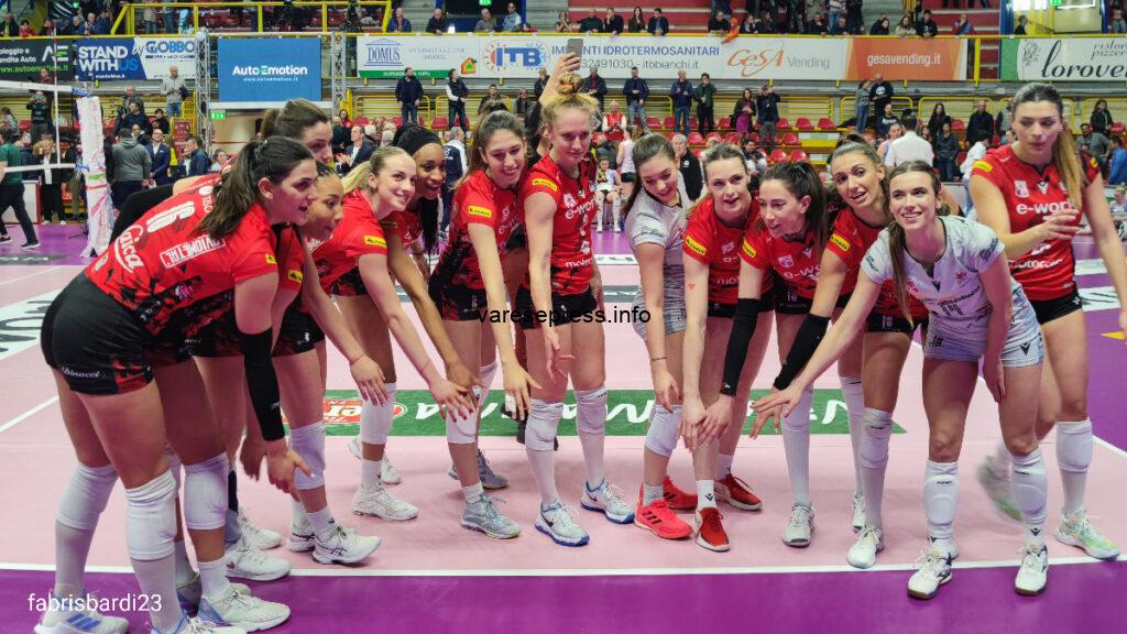 La UYBA ha disputato una magnifica partita vincendo 3 a 1 con Casalmaggiore