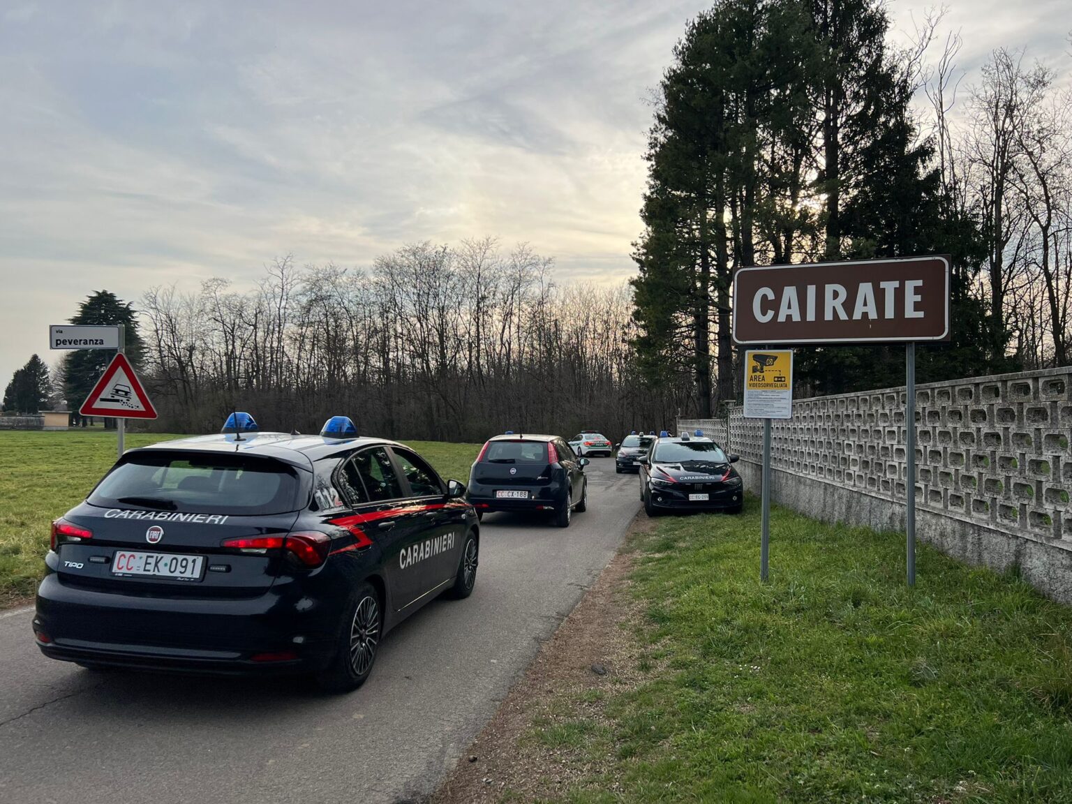 Cairate, i boschi dello spaccio ancora alla ribalta