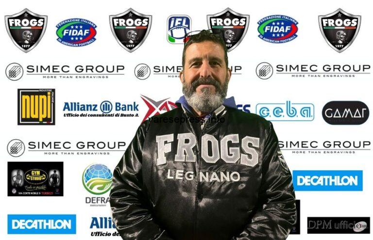 Frogs Legnano, Coach Fumarola: "Lavoriamo per crescere con la nostra flag"