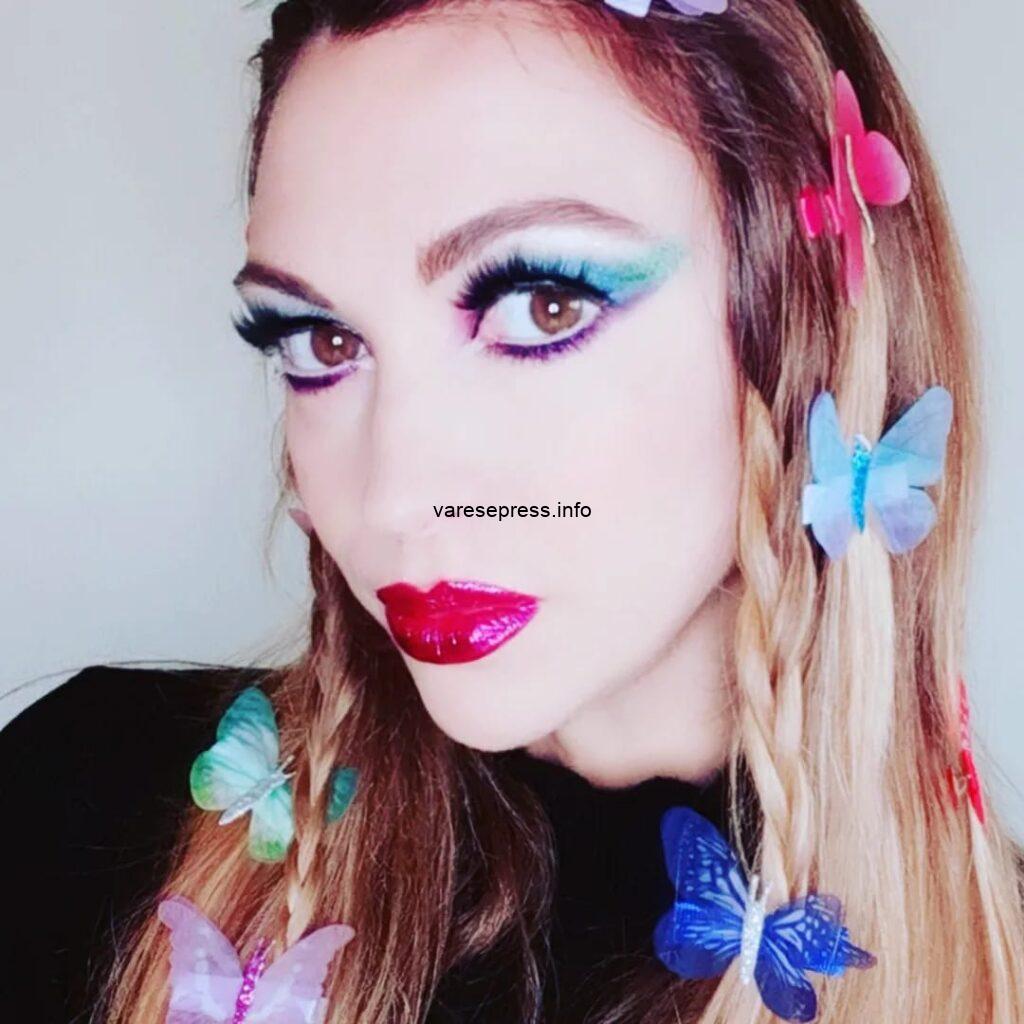 Glitter e farfalle per un make up di primavera