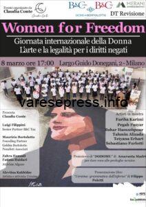 8 marzo, Women For Freedom a Milano per i diritti negati