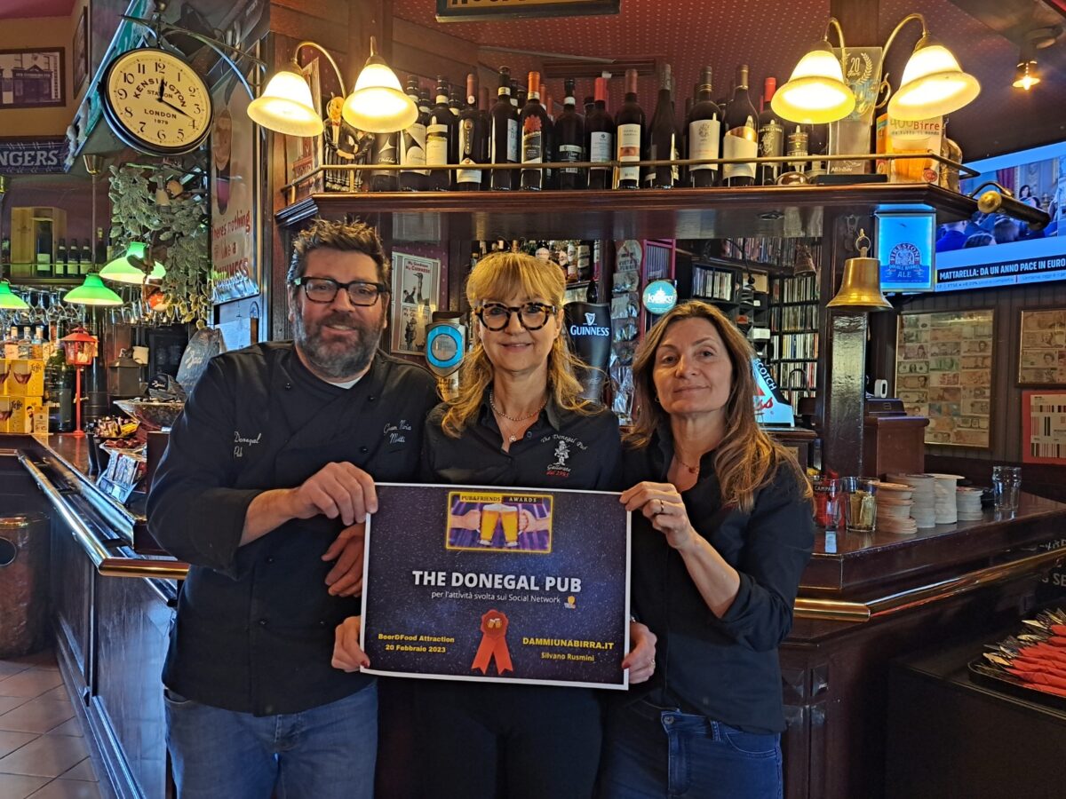 Il Donegal di Gallarate tra i dieci pub più social d’Italia