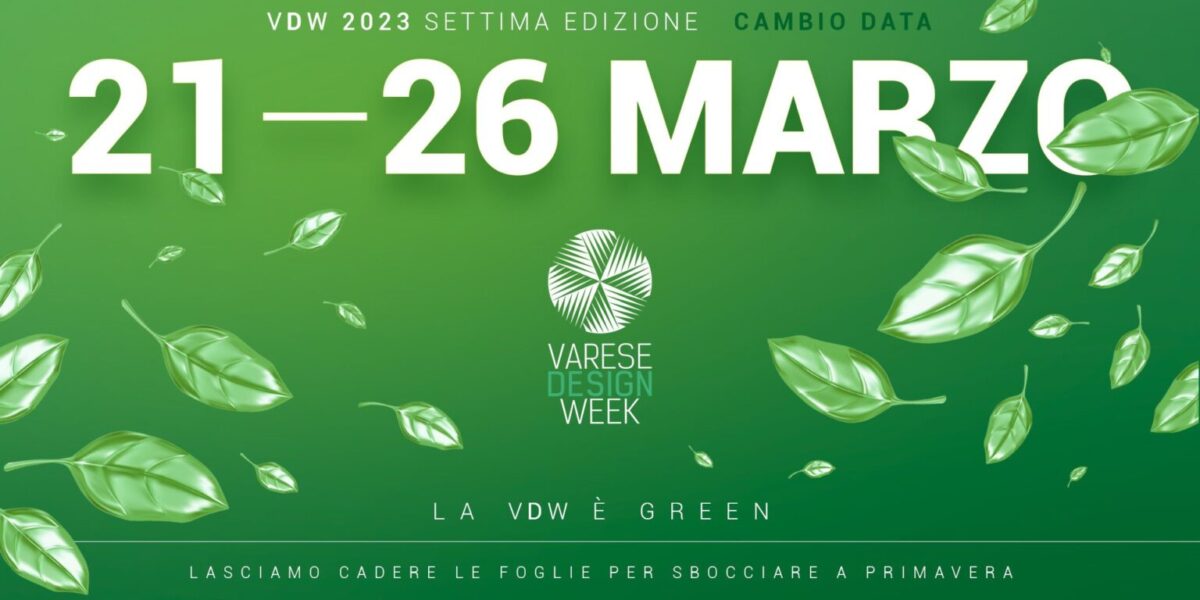 Varese Design Week, dal 21 al 26 marzo 2023