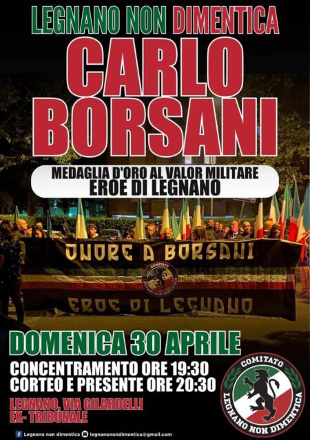 Legnano non dimentica Carlo Borsani