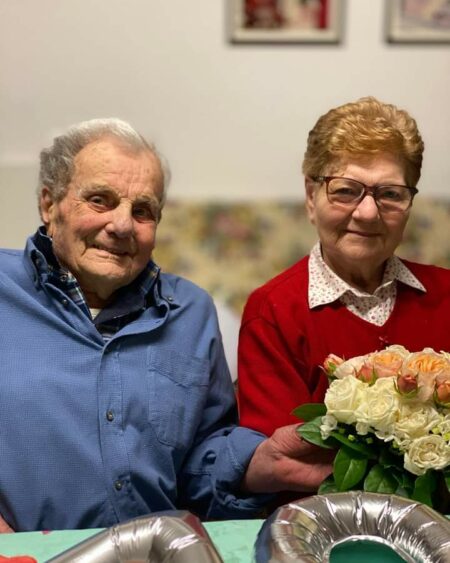 Fagnano Olona, 70 anni di matrimonio per Flavia e Mario Masiero