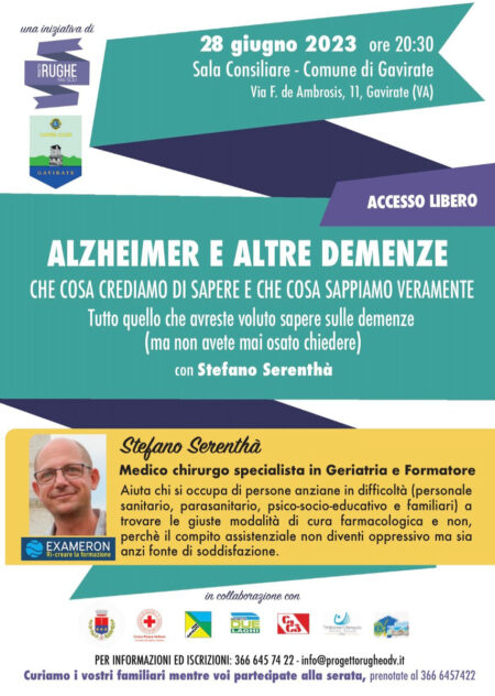 A Gavirate si parlerà di alzheimer e altre demenze