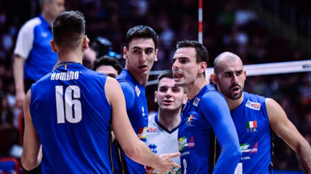 Quarto posto per l’Italia maschile alla Volley Nations League.