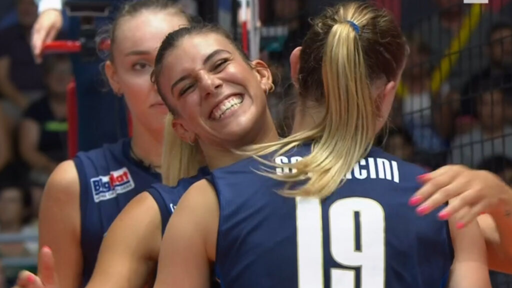 Poker azzurro ai campionati europei femminili di pallavolo
